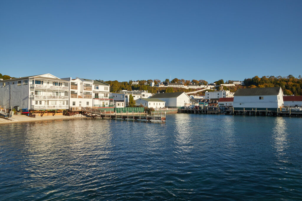 Bootsfahrt nach Mackinac Island